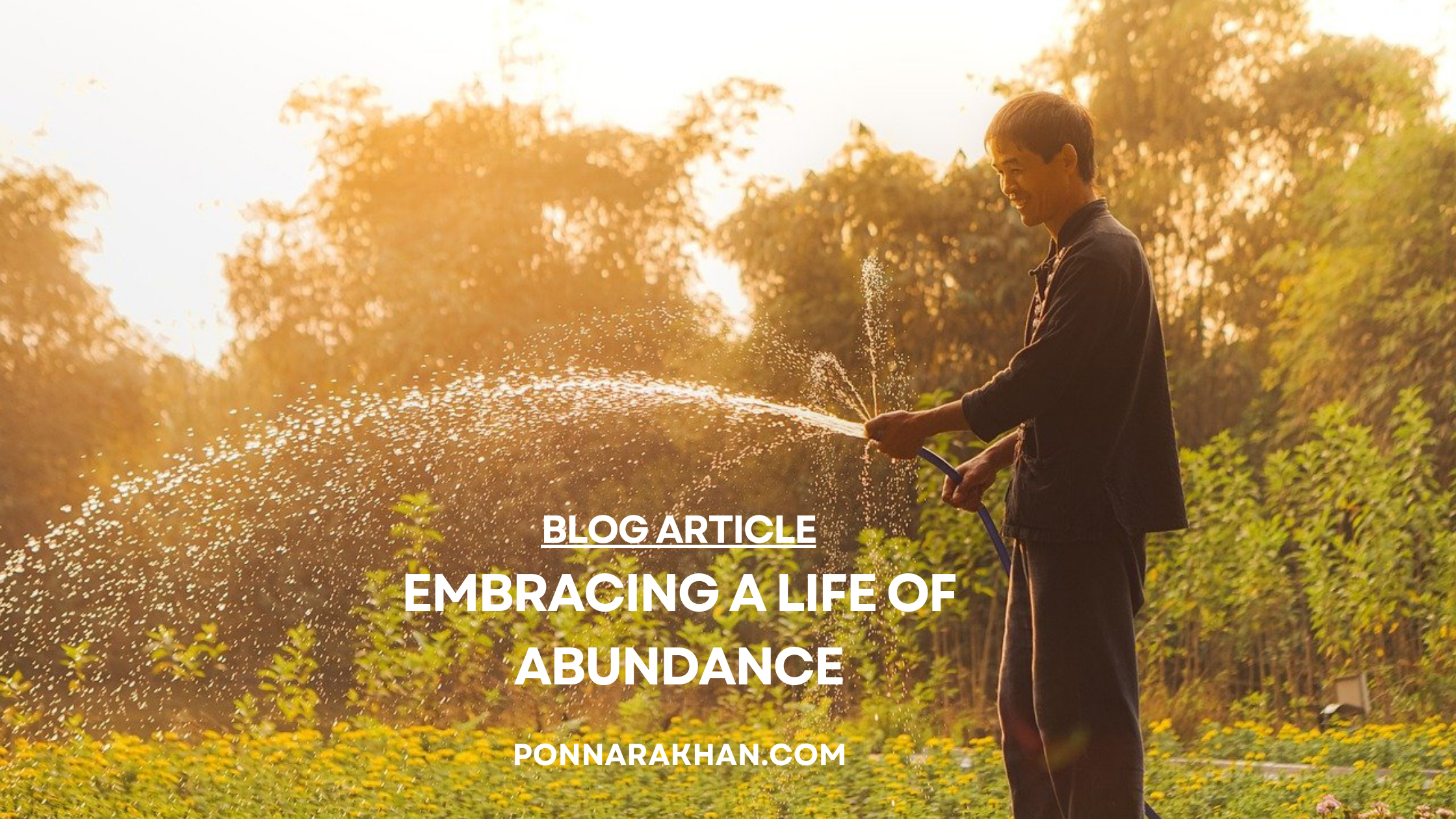 Embracing A Life of Abundance